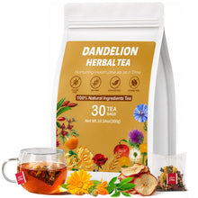 Load image into Gallery viewer, Ginseng Five Treasures Kidney Tea, Traditional Chinese Herbal TeaBags, Natural Kidney Cleanse Detox Tea for Women & Men, 7 Precious Ingredients Formula(1 Pack/25 Bags)