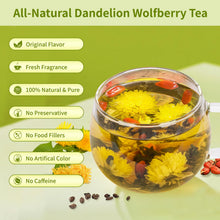 Load image into Gallery viewer, Ginseng Five Treasures Kidney Tea, Traditional Chinese Herbal TeaBags, Natural Kidney Cleanse Detox Tea for Women & Men, 7 Precious Ingredients Formula(1 Pack/25 Bags)