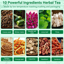 Load image into Gallery viewer, Ginseng Five Treasures Kidney Tea, Traditional Chinese Herbal TeaBags, Natural Kidney Cleanse Detox Tea for Women & Men, 7 Precious Ingredients Formula(1 Pack/25 Bags)