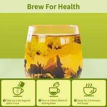 Load image into Gallery viewer, Ginseng Five Treasures Kidney Tea, Traditional Chinese Herbal TeaBags, Natural Kidney Cleanse Detox Tea for Women &amp; Men, 7 Precious Ingredients Formula(1 Pack/25 Bags)
