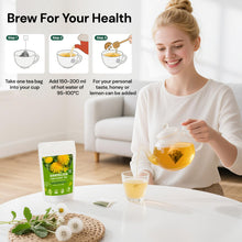 Load image into Gallery viewer, Ginseng Five Treasures Kidney Tea, Traditional Chinese Herbal TeaBags, Natural Kidney Cleanse Detox Tea for Women &amp; Men, 7 Precious Ingredients Formula(1 Pack/25 Bags)
