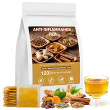 Load image into Gallery viewer, Ginseng Five Treasures Kidney Tea, Traditional Chinese Herbal TeaBags, Natural Kidney Cleanse Detox Tea for Women &amp; Men, 7 Precious Ingredients Formula(1 Pack/25 Bags)
