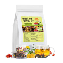 Load image into Gallery viewer, Ginseng Five Treasures Kidney Tea, Traditional Chinese Herbal TeaBags, Natural Kidney Cleanse Detox Tea for Women &amp; Men, 7 Precious Ingredients Formula(1 Pack/25 Bags)
