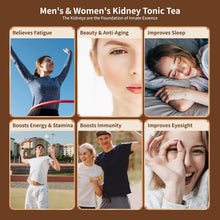 Load image into Gallery viewer, Ginseng Five Treasures Kidney Tea, Traditional Chinese Herbal TeaBags, Natural Kidney Cleanse Detox Tea for Women &amp; Men, 7 Precious Ingredients Formula(1 Pack/25 Bags)
