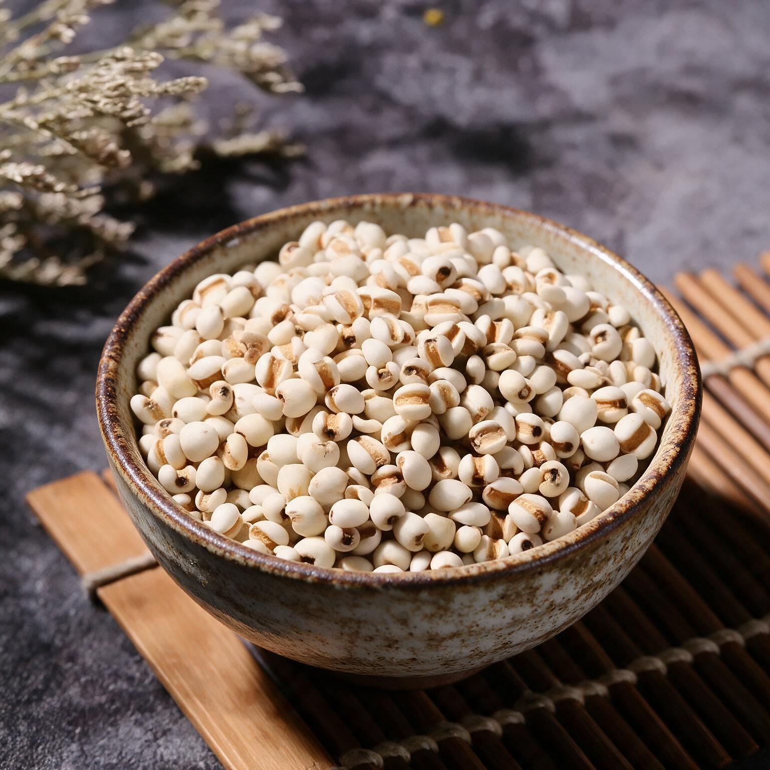 H003  Coix Seed & Peach Kernel Herbal Soup Mix