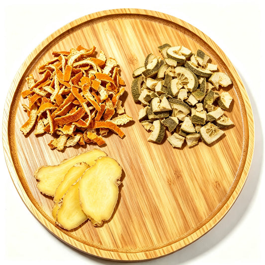 H007 Naturally Dried Aged Tangerine Peel & Bitter Orange Herbal Soup Mix